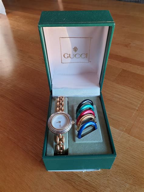 gucci klocka dam vintage